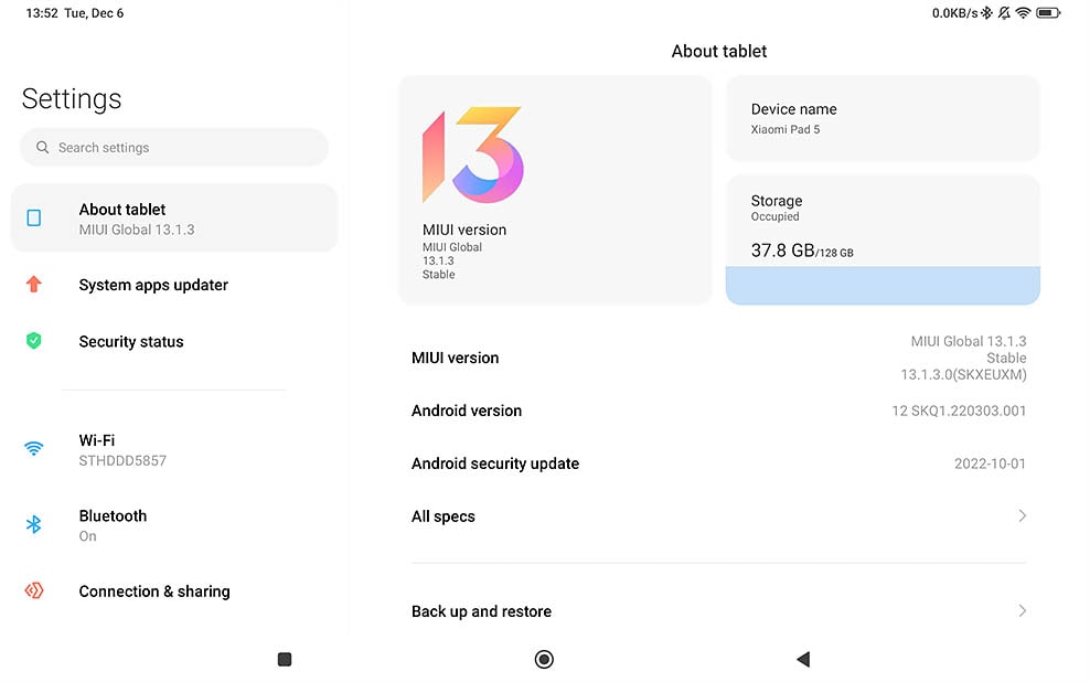 The MIUI 13 interface brings about many new features.