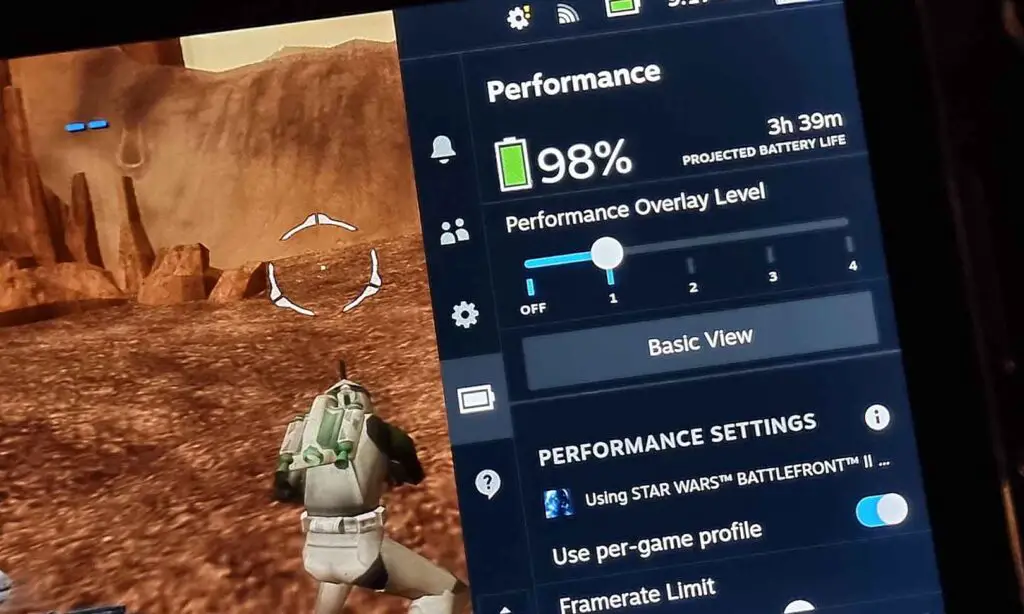 PlayStation 2 - Star Wars Battlefront II battery life.