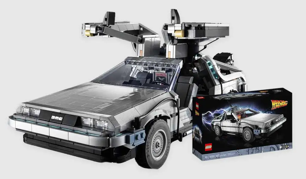 Back to the Future Time Machine Set - 1872 pieces.