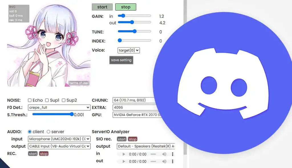 Can you route audio from the Okada Voice Changer through Discord? - Yes, without a problem!