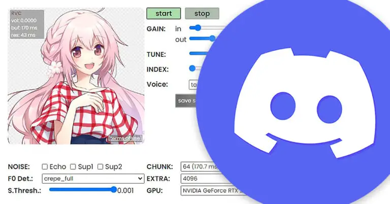 How To Use Okada Live Voice Changer Client RVC With Discord - Quick ...