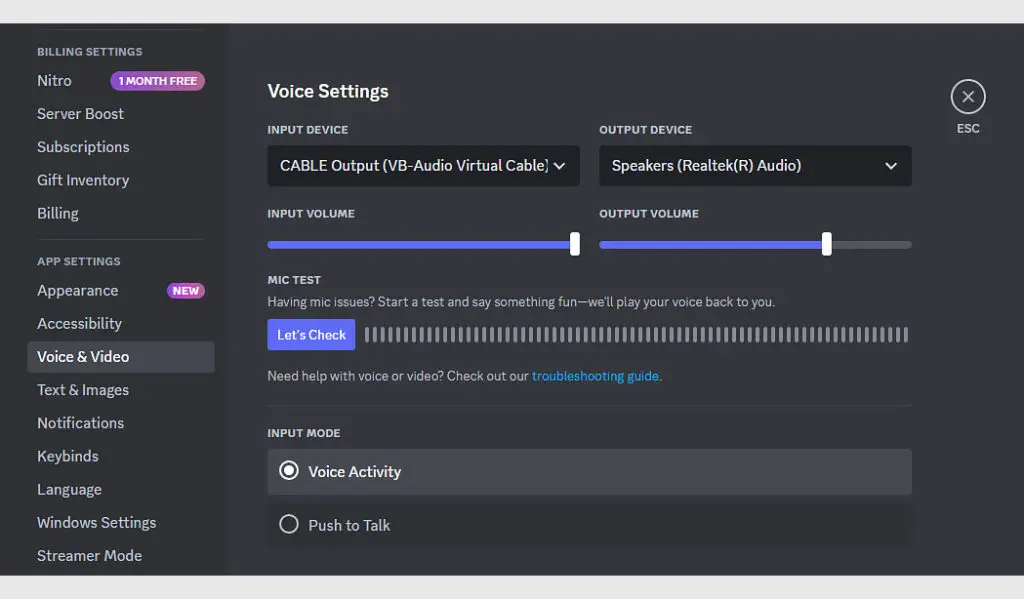 You can easily use the virtual audio cable software with any VoIP app such as Discord, Teamspeak or Skype. The setup is almost exactly the same for all of these.