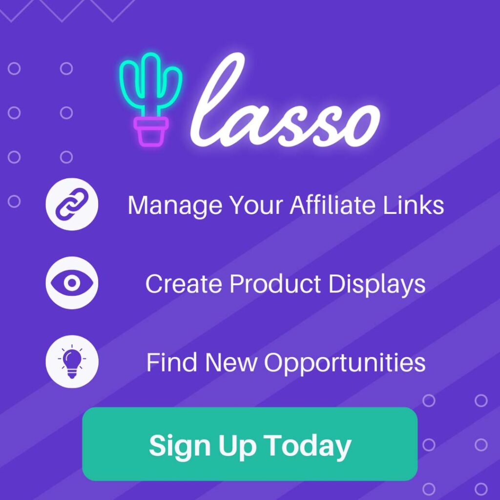 Lasso product display plugin for affiliate marketers.