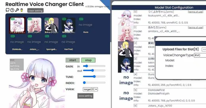 Real Time AI Voice Changer Client - Free and Open Source