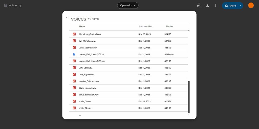 AllTalk TTS voice samples.