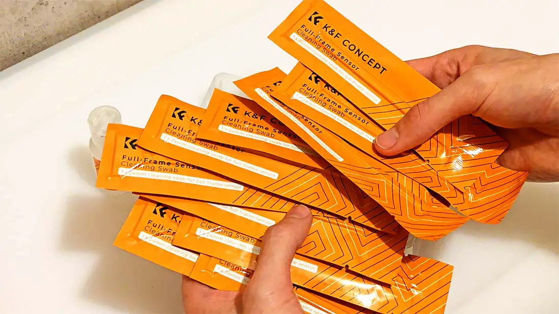 Sensor Clean Swabs How To Use The K&F Sensor Cleaning Kit, Step-by-Step - Tech Tactician
