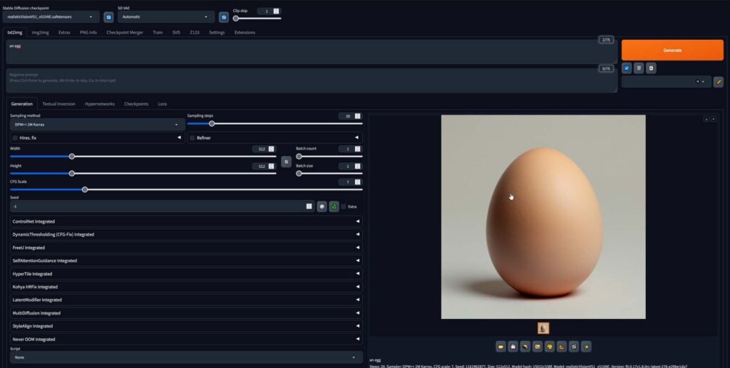 Stable Diffusion WebUI Forge