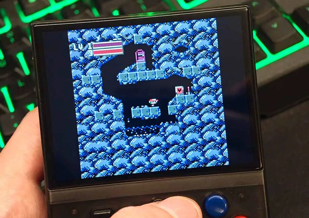 A Cave Story demake for the PICO8 running on the Miyoo Mini Plus.