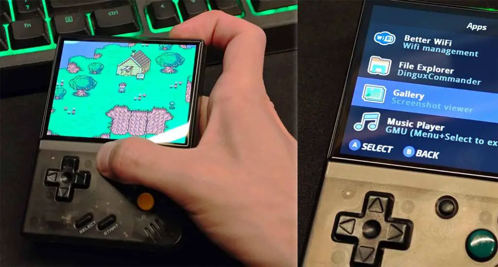 Screenshot button shortcut and the screenshot viewer gallery app.