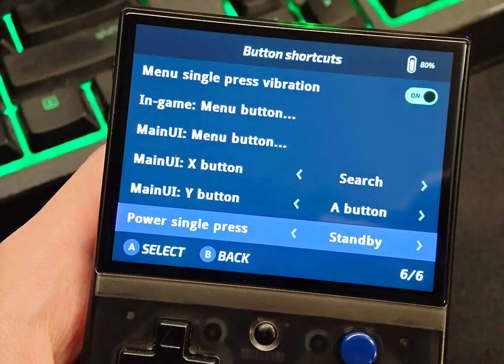 Changing the power button single press behavior.