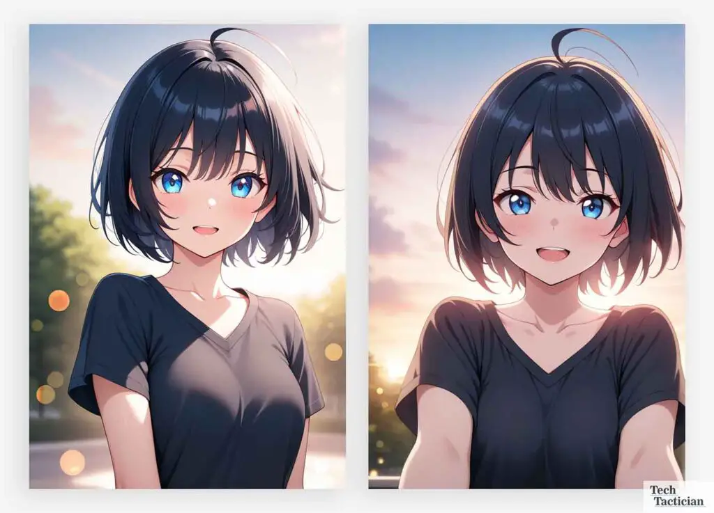 A bonus image set generated using the Anime Screenshot NoobAI model merge.