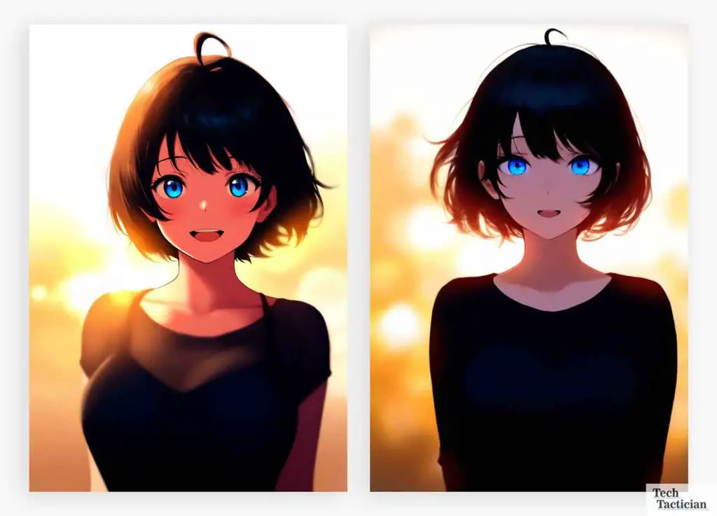 Example images generated using the v-prediction version of the NoobAI-XL model.