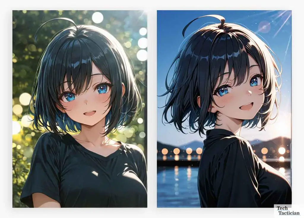 Two quite interesting image outputs from the "Hemp" checkpoint from the Plant Milk model suite.