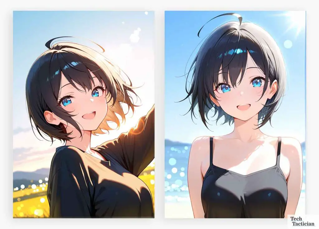 WAI Illustrious SDXL fine-tunes outputs.