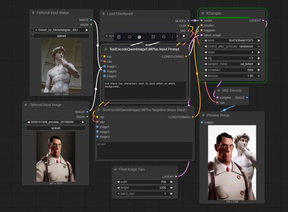 How To Run Qwen Image Edit in ComfyUI (Rapid AIO Workflow, Step-by-Step ...