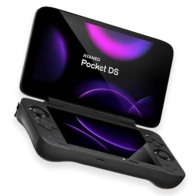 AYANEO Pocket DS dual-screen Android handheld