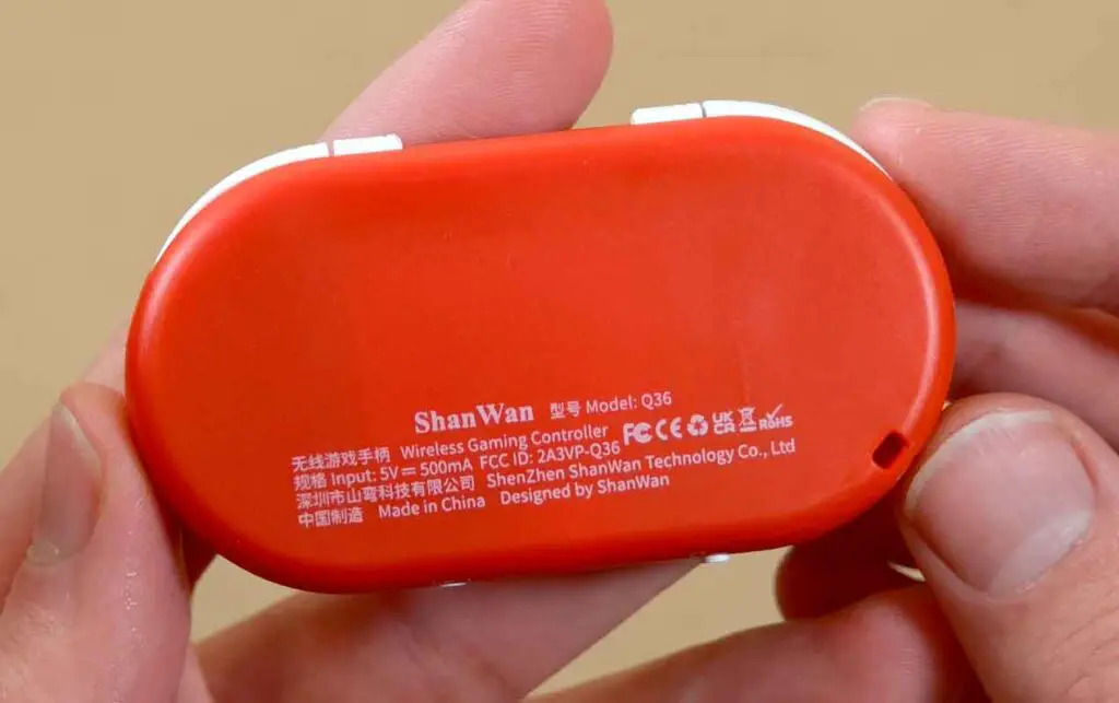 Back of the ShanWan Q36..
