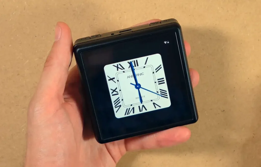 Anbernic RG Rotate compact rotating screen retro handheld