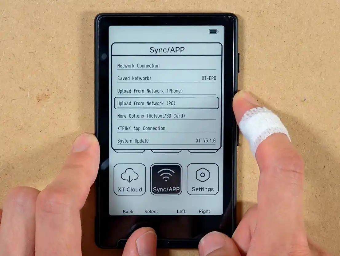 Sync APP menu with network options in the stock firmware.