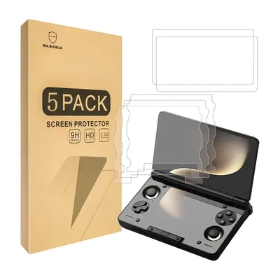 Mr Shield five-piece tempered glass protector set for both AYN Thor screens