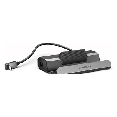 JSAUX HB0602 five-port USB-C handheld dock on a white background