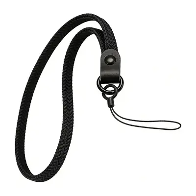 Elastic black wrist lanyard with a thin attachment loop for the AYN Thor