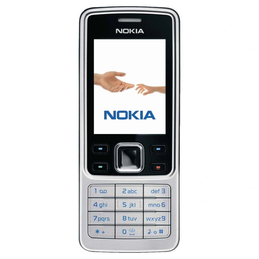 Nokia 6300 steel candybar phone.