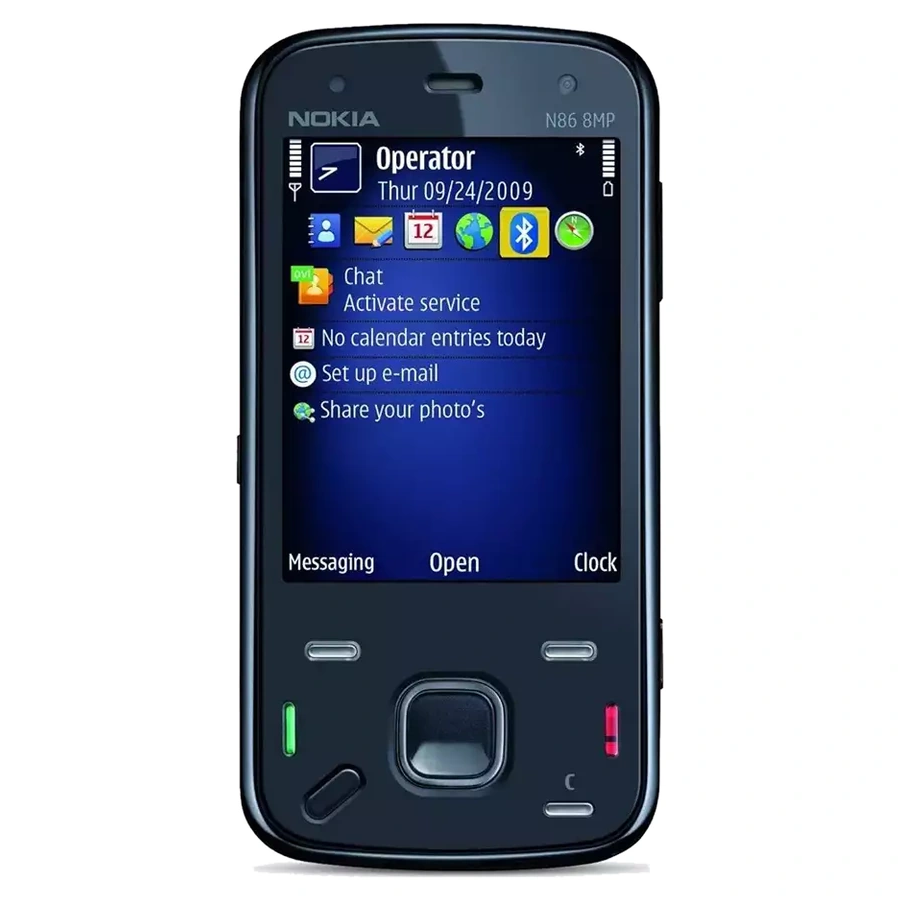 Nokia N86 8MP slider phone.